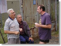 Bohouš OK1PBB, Václav OK1WVL a Ivan OK1PI