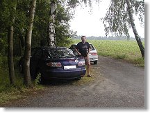 Ivčoun těsně po probuzení opouští své nocležiště