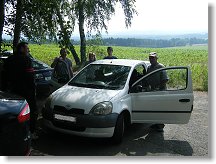 Romča XYL Pavla OK1DNZ původně na Vestec nechtěla, ale Pavel už ví, jak to zařídit.