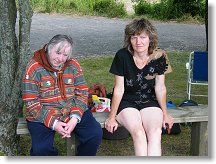 Jirka (náš dlouholetý domorodý kamarád) a Iva moje dlouholetá XYL