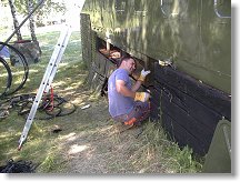 Asanační práce v suterénu panváglu