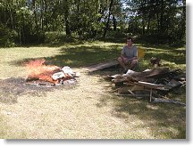 Smutný výraz ředitele spalovny. Půllitr se momentálně přednostně točí...