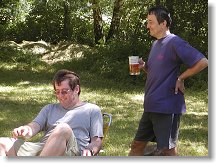 Láďa OK1FCR se dotazuje, zda není jeho stan v ohrožení