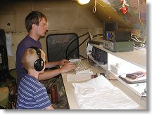 Vojta s Honzou OK1JD a PDM