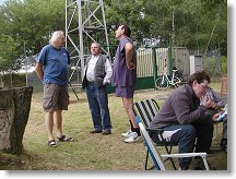 Přijel se na nás tradičně taky podívat Josef OK1VKC