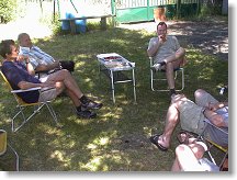 Posezení před panváglem