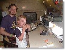 OK1JD a Vojta během PDM