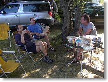 Petr OK1BP, Ivan OK1PI a Martin OK1CMA