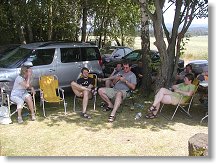 Na sluníčku neseděl opravdu nikdo...