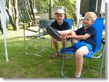 Vestecká omladina Vojta a Jakub OK1MHW team