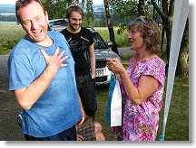 Iva gratuluje za celý FRD team Ivčounovi k jeho polokulatinám