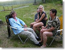 Dívčí sněm: Iva, Blanka, Katka a Zdenka OK2PLH