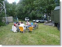 Po příjezdu FRD teamu v pátek po obědě