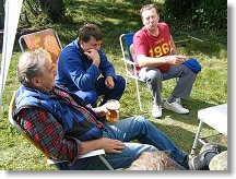 Jirka OK1VJN, Míla OK3MR a Ivan OK1PI