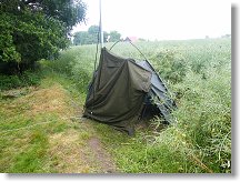 Pracoviště 70cm v nedělním dešti