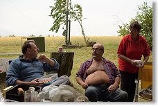 Ivan OK1PI, Eda OK1HEH a Zdenka OK2PLH