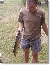 Štika 60cm z Pastvinské přehrady