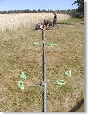 Vše je smontováno, teď už jenom vztyčit