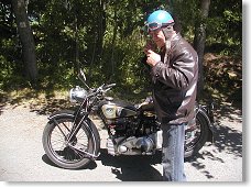 Vlasta OK1VWL a jeho věrné NSU