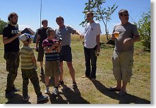 Instruktáž před závodem