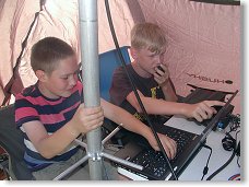 Toník s Vojtou na 70cm