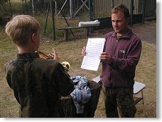 Hlas trubky se nese vesteckým podvečerem