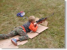 Vzduchovka kluky vždycky lákala a láká