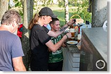 U pípy byl čilý ruch