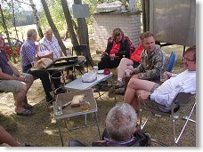 Před polním výčepem