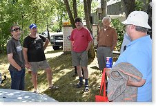 Péťa OK1BP, Ivan OK1PI, Míla OK3MR, Jirka a Jarda OK1UTC