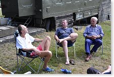 Petr OK1BP, Ivan OK1PI a Vláďa OK1VWL