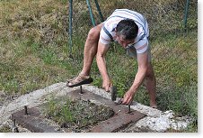 Láďa OK1FCR a polní kovadlina