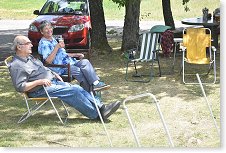 Přijel Eda OK1HEH se Zdenkou OK2PLH