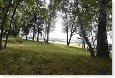 Páteční ráno, pohled z mého apartmá