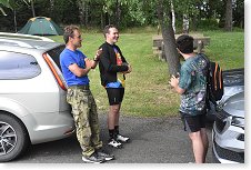 Lukáš se svými mladými odchovanci