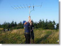 Ještě upevnit koax