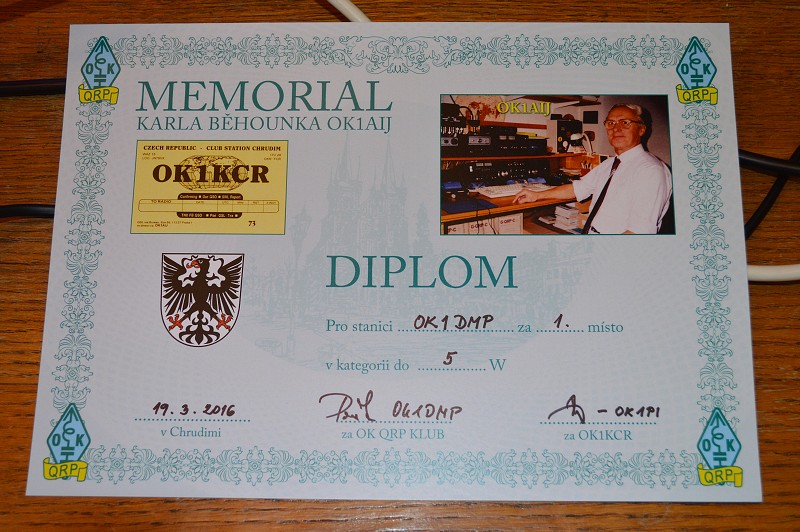 QRP setkání Chrudim 2016