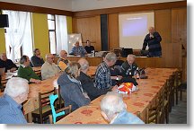 Probíhá jedna z přednášek