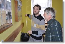 OK1JD dokončuje výzdobu