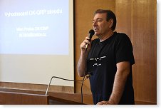 Ivan OK1PI zahajuje Setkání