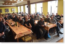 Sobotní pohled do sálu