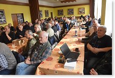 Sobotní pohled do sálu