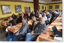 Sobotní pohled do sálu