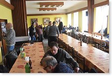 Sobotní pohled do sálu