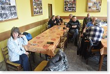 Sobotní pohled do sálu