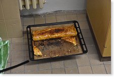 Právě dopečený štrůdl