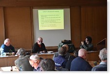 Probíhá jedna z přednášek