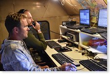 Operátori behem závodu