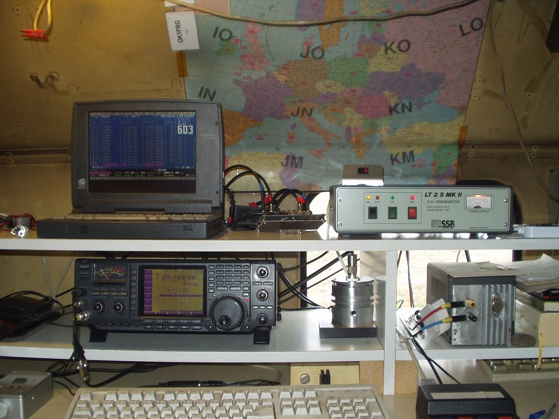 VHF contest Vestec 2008