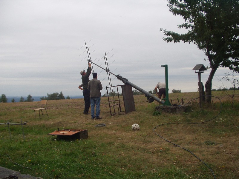 VHF contest Vestec 2008